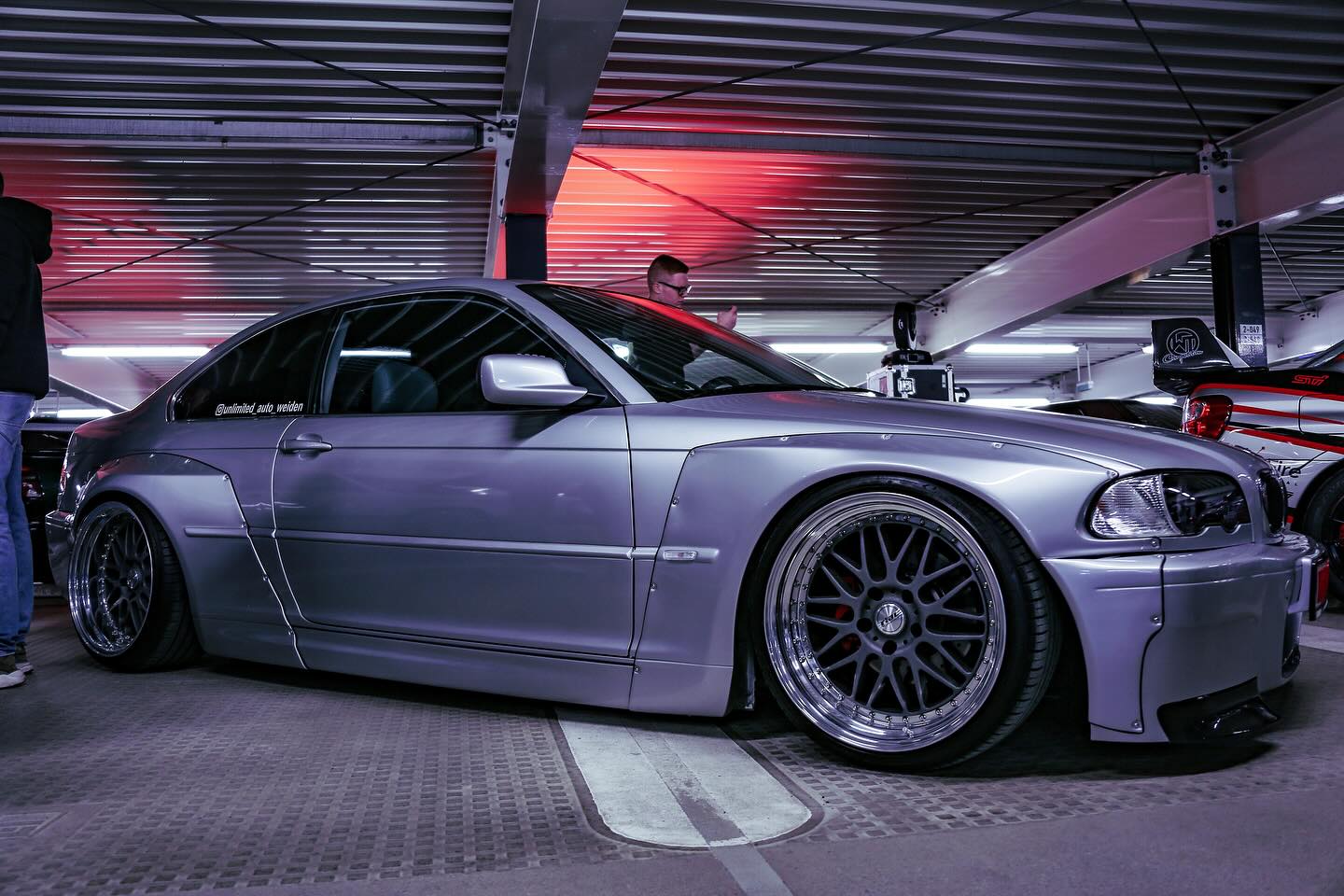 BMW E46 Breitbau auf Luftfahrwerk