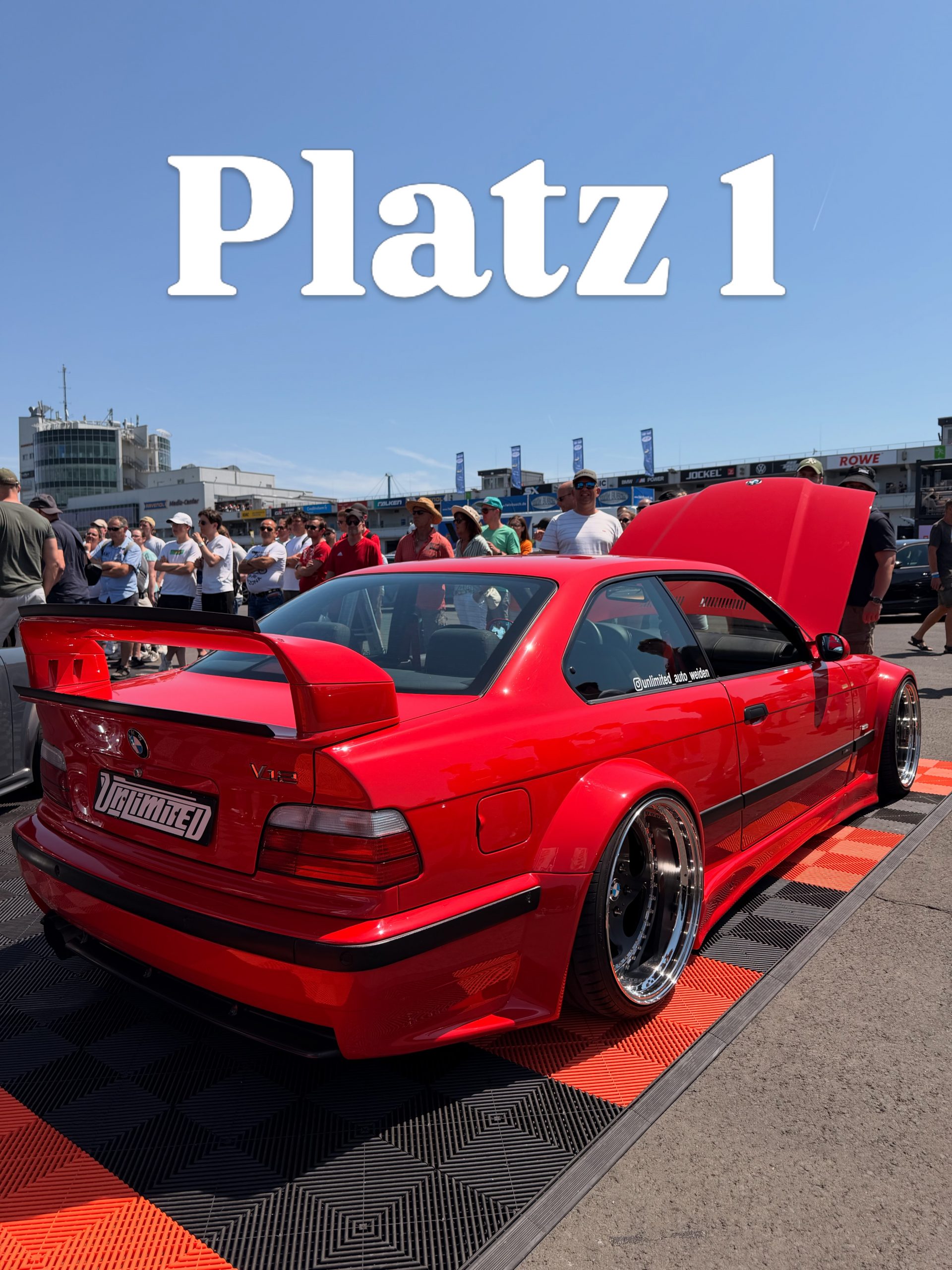 Platz 1 für den E36 V12 BiTurbo